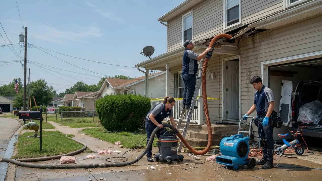 Water Damage Restoration in Arkansas near me